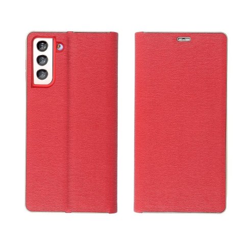 Etui z klapką na Samsung A52 5G / A52 LTE ( 4G ) / A52s 5G Luna Book Gold czerwone
