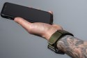 Pasek do Apple Watch Forcell F-Design FA05 rzep nylon 42 / 44 / 45 / 49 mm zielony