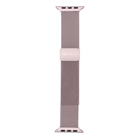 Pasek do Apple Watch Forcell F-Design FA14 magnetyczny stal 38 / 40 / 41 mm różowy