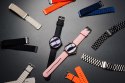 Pasek do Samsung Galaxy Watch Forcell Forcell F-Design FS01 dziurki silikon 22 mm czarny
