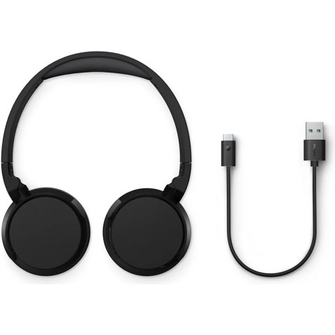 Słuchawki bezprzewodowe nauszne Philips TAH3209BK/00 czarne