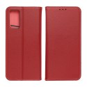 Etui z klapką na iPhone 7 / 8 / SE 2020 / SE 2022 Smart Pro Book skórzane bordowe
