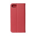 Etui z klapką na iPhone 7 / 8 / SE 2020 / SE 2022 Smart Pro Book skórzane bordowe