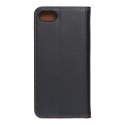 Etui z klapką na iPhone 7 / 8 / SE 2020 / SE 2022 Smart Pro Book skórzane czarne