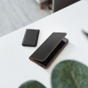 Etui z klapką na iPhone 7 / 8 / SE 2020 / SE 2022 Smart Pro Book skórzane czarne