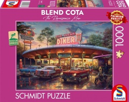 Puzzle 1000 Blend Cota Amerykańska restauracja