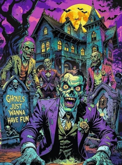 Puzzle 1000 Hall of Horror Zombie