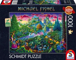 Puzzle 1000 Michael Fishel Baśniowy świat