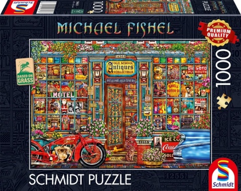 Puzzle 1000 Michael Fishel Skarby minionej epoki