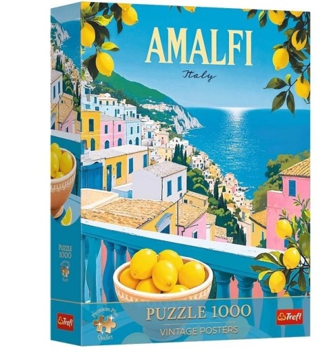 Puzzle 1000 Premium Plus Amalfi, Włochy TREFL