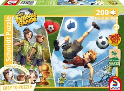 Puzzle 200 Piłkarze Przewrotka
