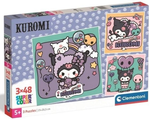 Puzzle 3x48 Kuromi