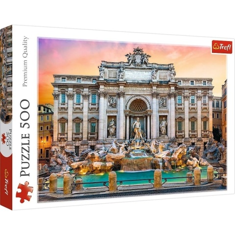 Puzzle 500 Fontanna di Trevi TREFL