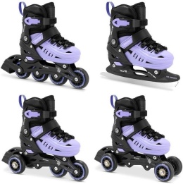 Rolki regulowane 4w1