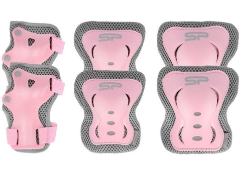 Zestaw ochraniaczy Shield r. L różowy