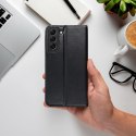 Etui z klapką na Motorola EDGE 60 Smart Magneto czarne