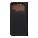 Etui z klapką na iPhone 17 PRO Smart Pro Book skórzane czarne
