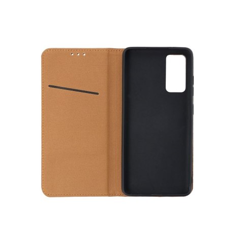 Etui z klapką na Samsung A16 5G Smart Pro Book skórzane czarne