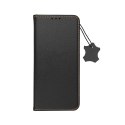 Etui z klapką na Samsung A26 5G Smart Pro Book skórzane czarne