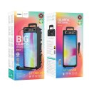 Zestaw do karaoke bluetooth 2 x 10W 3h Hoco BS52 czarny