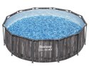 Bestway Basen stelażowy 366x100cm 8w1 drewno 5614X