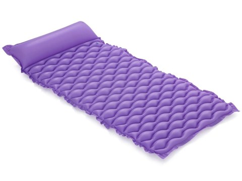 Bestway Dmuchany materac do wody ZWIJANY 213x86cm FIOLETOWY 44020