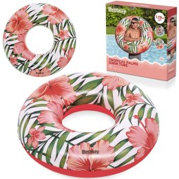 Bestway Tropikalne Dmuchane koło do pływania 119 cm 36237