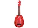 Gitara Owocowa Dla Dzieci 37 cm IN0033 - Ukulele Truskawka