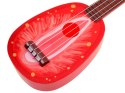 Gitara Owocowa Dla Dzieci 37 cm IN0033 - Ukulele Truskawka