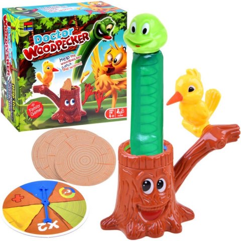 Gra zręcznościowa "Doktor Dzięcioł - chore drzewo" GR0491