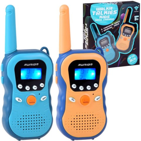 Walkie Talkie krótkofalówka zasięg ok. 3km modulator głos ZA4300