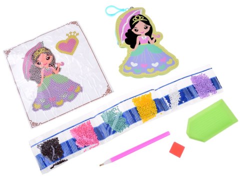 Haft Diamentowy Księżniczki - Zestaw DIY Mozaika Diamentowa ZA4664