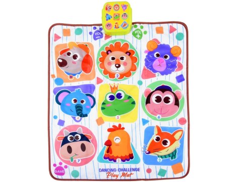 Interaktywna Mata do tańczenia ZWIERZĘTA ZA4388