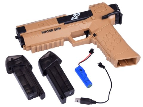 Pistolet na wodę - elektryczny na akumulator - poręczna sikawka ZA4963