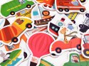 Puzzle dla dzieci 23 elementy UKŁADANKA POJAZDY - połącz 2 ele ZA4750