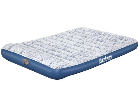 Bestway Materac kempingowy 2-os. 300kg 203x152cm - wbudowana pompka 67836