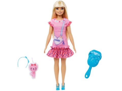 My First Barbie Moja Pierwsza lalka - miękkie kończyny + kotek HLL19 ZA5081