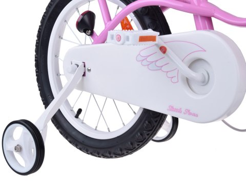 RoyalBaby Rower dziecięcy 16" Little Swan Koszyk + kółka boczne RB16-18