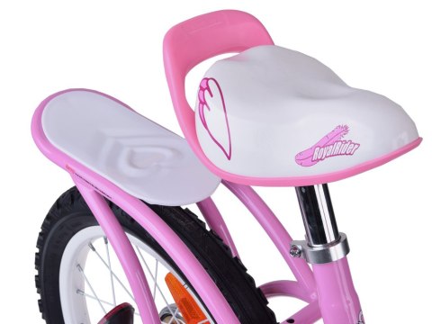 RoyalBaby Rower dziecięcy 16" Little Swan Koszyk + kółka boczne RB16-18