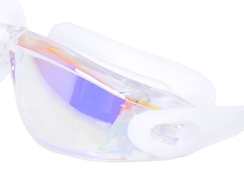 ZESTAW Okulary do pływania UV ANTI-FOG + zatyczki do uczu i nosa SP0792 BI