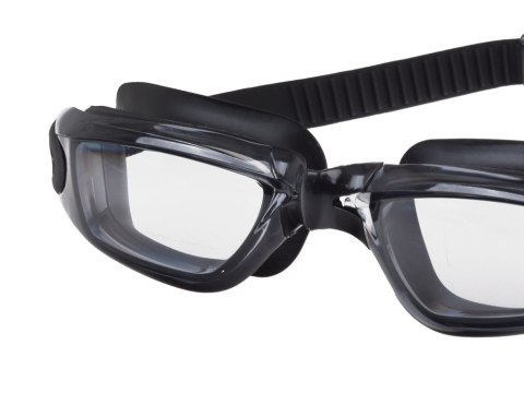 ZESTAW Okulary do pływania UV ANTI-FOG + zatyczki do uszu i nosa SP0792 CY