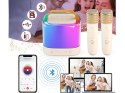 Głośnik Bluetooth + mikrofon bezprzewodowy x2 ZESTAW KARAOKE IN0178