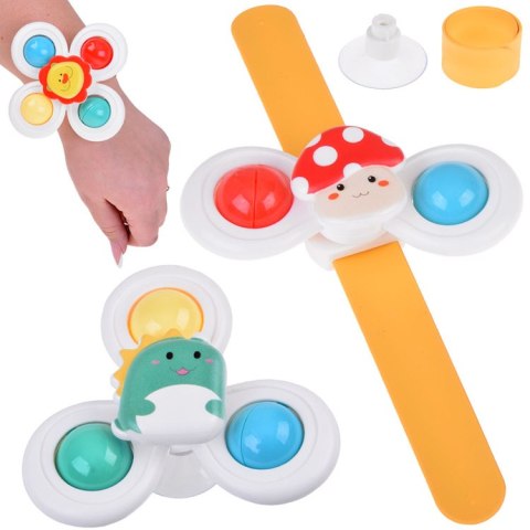 Kolorowy Fidget Spinner Zabawka sensoryczna antystresowa dla dzieci ZA5576
