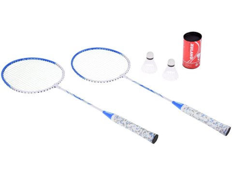 Kompletny zestaw do gry w Badminton Paletki + 2 x lotki etui SP0819