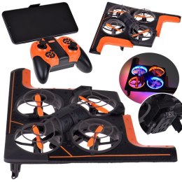 Zdalnie sterowany DRON Quadcopter - sterowanie pilotem i aplikacją RC0702