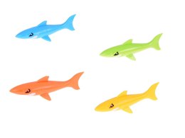 Zestaw 4 kolorowe REKINY do nauki nurkowania dla dzieci SP0834