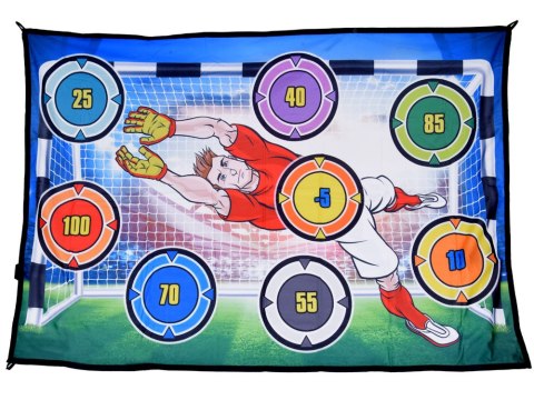 Zestaw do gry w piłkę Ścianka strzelności + świecąca piłka nożna ZA5599