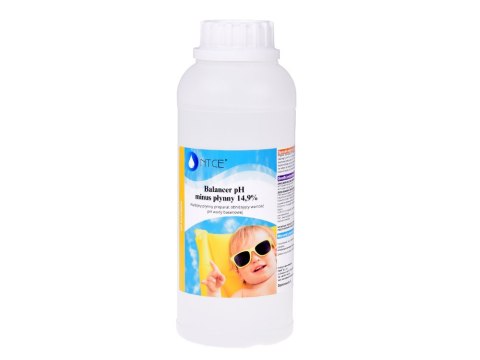 Balancer PH - minus 14,9% płyn do obniżenia pH wody w basenie 1L BA0572