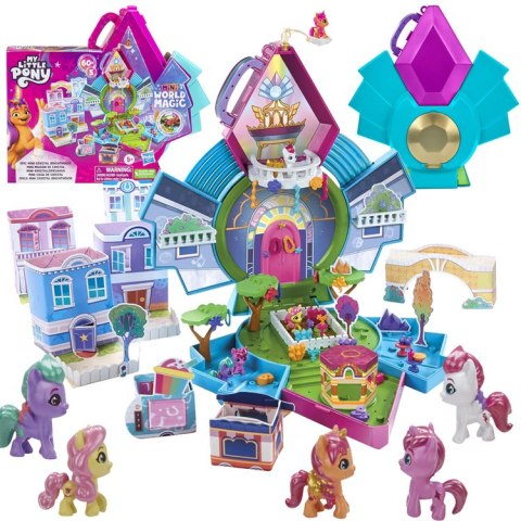 My Little Pony zestaw Kryształowa Latarnia + 5 figurek 55 akc ZA6002