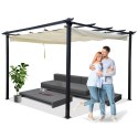 PERGOLA ogrodowa Para Sole ESTIVO Altana tarasowa 3x3x2,4m SP0835